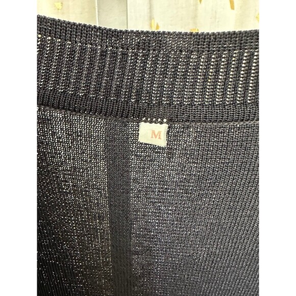 Vintage Women's Japanese Cherry Blossoms Button Down Cardigan Sweater M - Picture 4 of 4